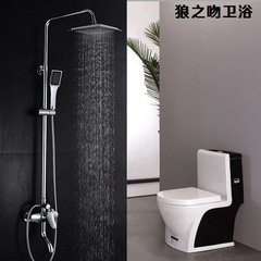 Home Full Copper Shower Head Set Bathroom Multi-function Mixing Valve Hotel Shower Shower Head Pressure Nozzle Direct Manufacturer Sale