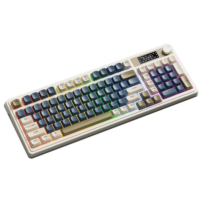 Wolf Spider S99pro ワイヤレス キーボード 3 モード Bluetooth 有線ディスプレイ付き、見栄えの良い e スポーツ ゲーム オフィス ユニバーサル|undefined