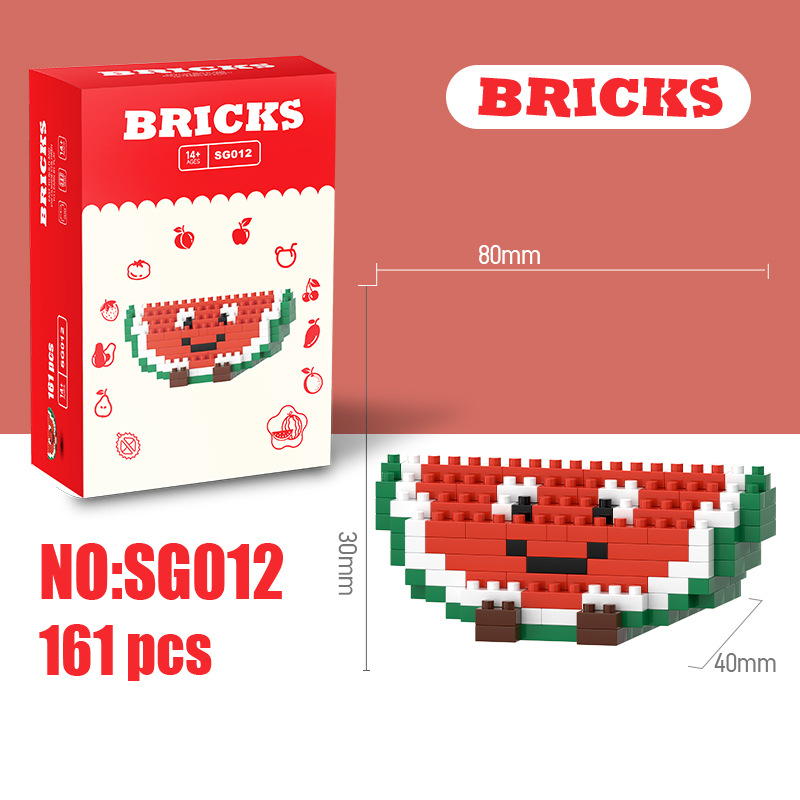 Animation IP micropartículas bloques de construcción rompecabezas piezas de regalo de juguetes DIY bloques de construcción mayoristas nacionales