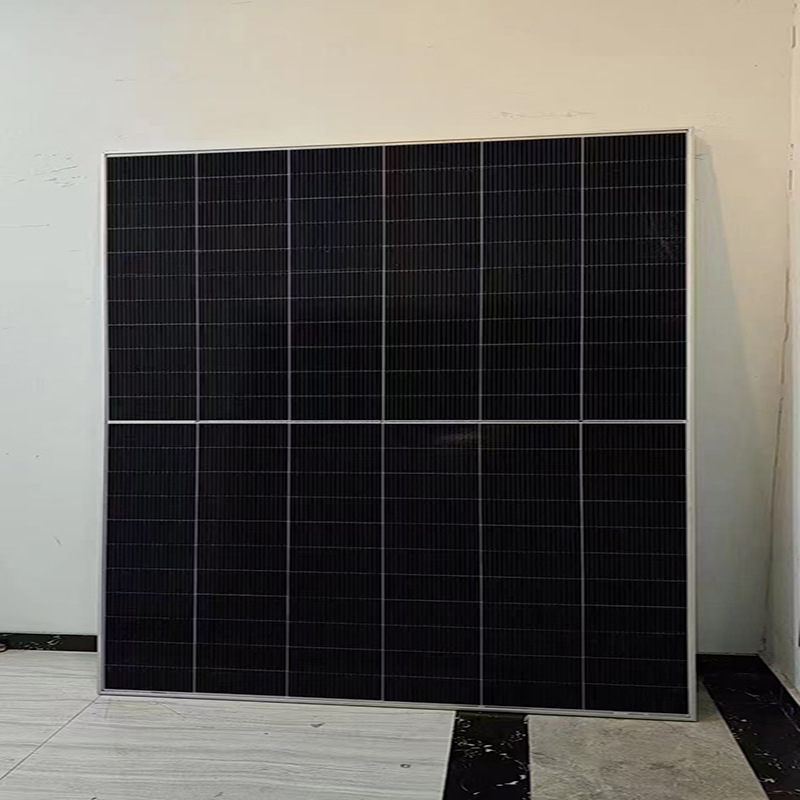 华晟单晶685w680w132半片双面双玻组件66半切700W670W瓦太阳能板