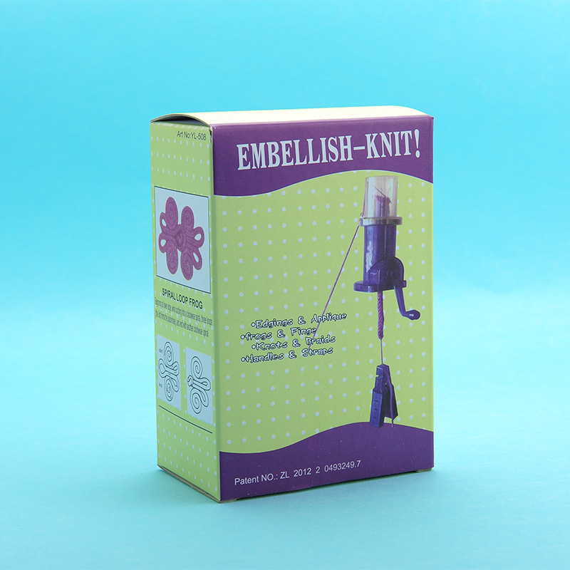 DIY manual tejedor de cuerda casero tejedor de cuerda tejer collar joyas herramientas de trenzado herramientas de bobinado