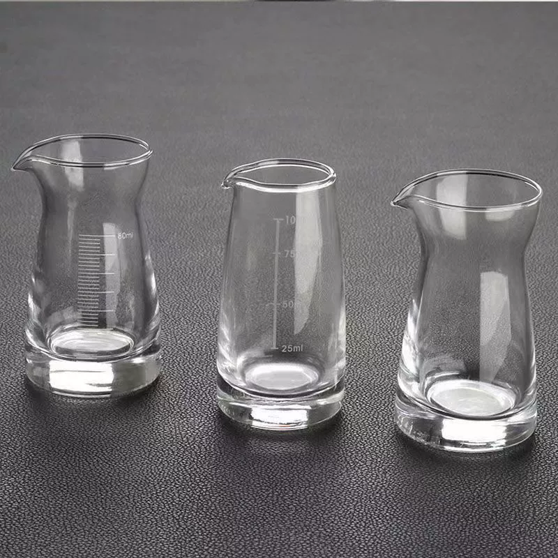 Стеклянная dispenser для вина, карманная фляга масштабируемая, 80 мл