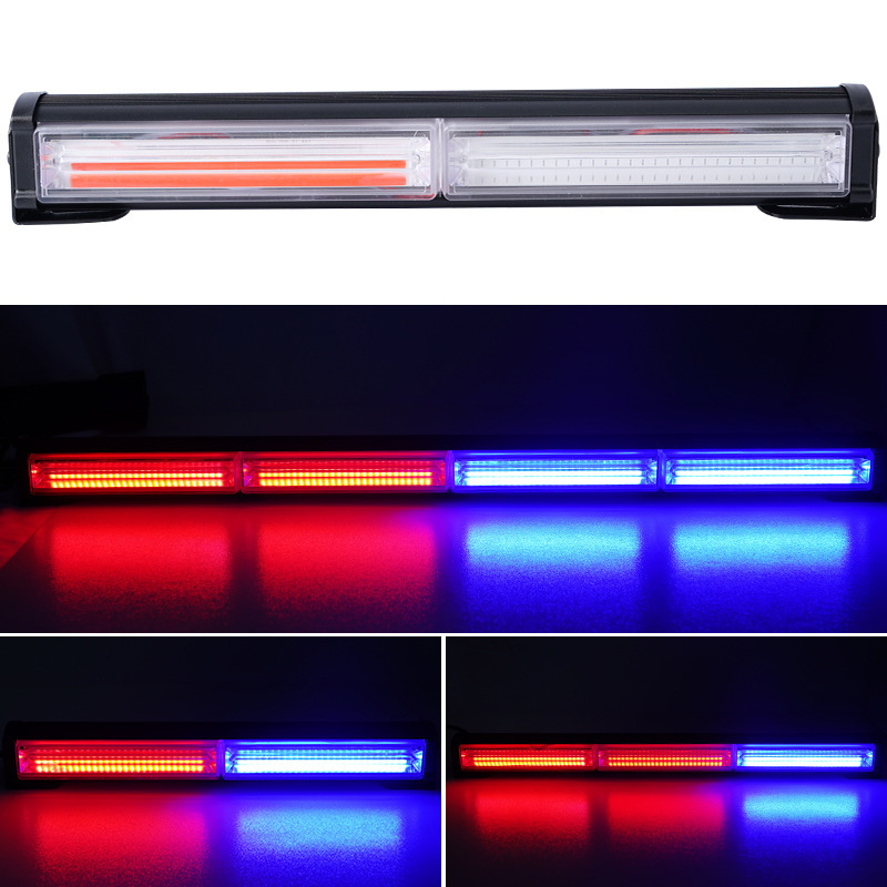 Luz de advertencia de explosión de alto brillo, lámpara de advertencia de techo de ingeniería de automóviles, lámpara de escolta, lámpara de advertencia de tira larga de ingeniería de camión LED