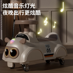 Children's Scooter Balance Car 1-3-6 Years Old Male and Female Babies Can Sit and Slide Kidsren's Toy Car