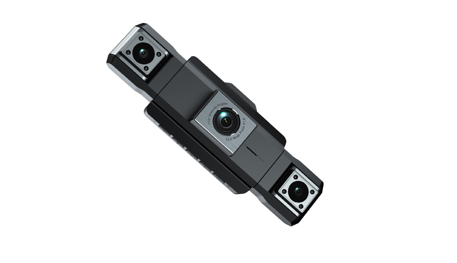 New model car dashcam 1080P high-definition night vision four-camera simultaneous display WiFi connected 4-lens vehicle recorder