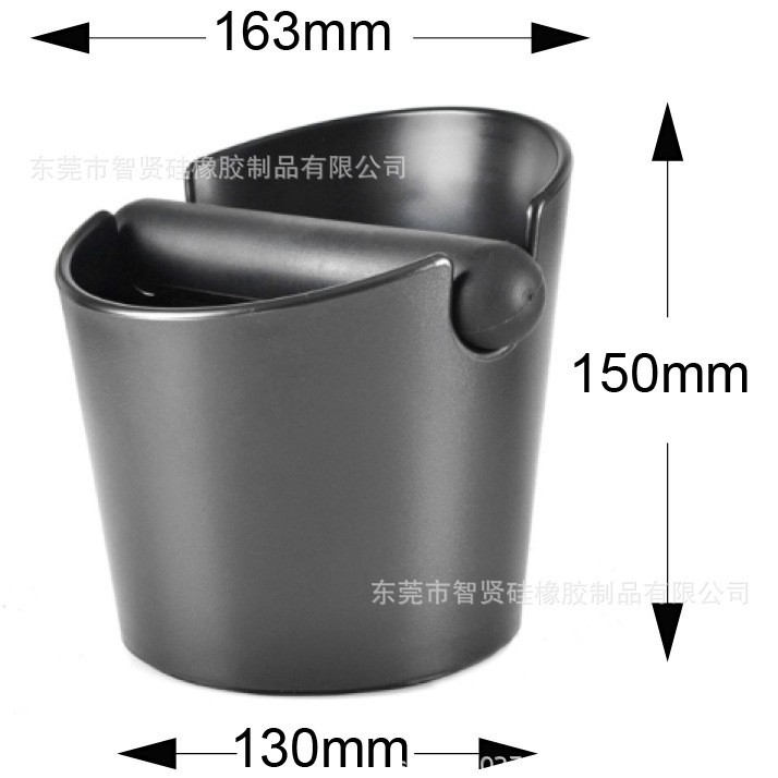 Las ventas directas de la fábrica italiana de residuos de café barril de residuos de café en polvo residuo barril caja de residuos ABS knock residuo de café barril de reciclaje de residuos de barril