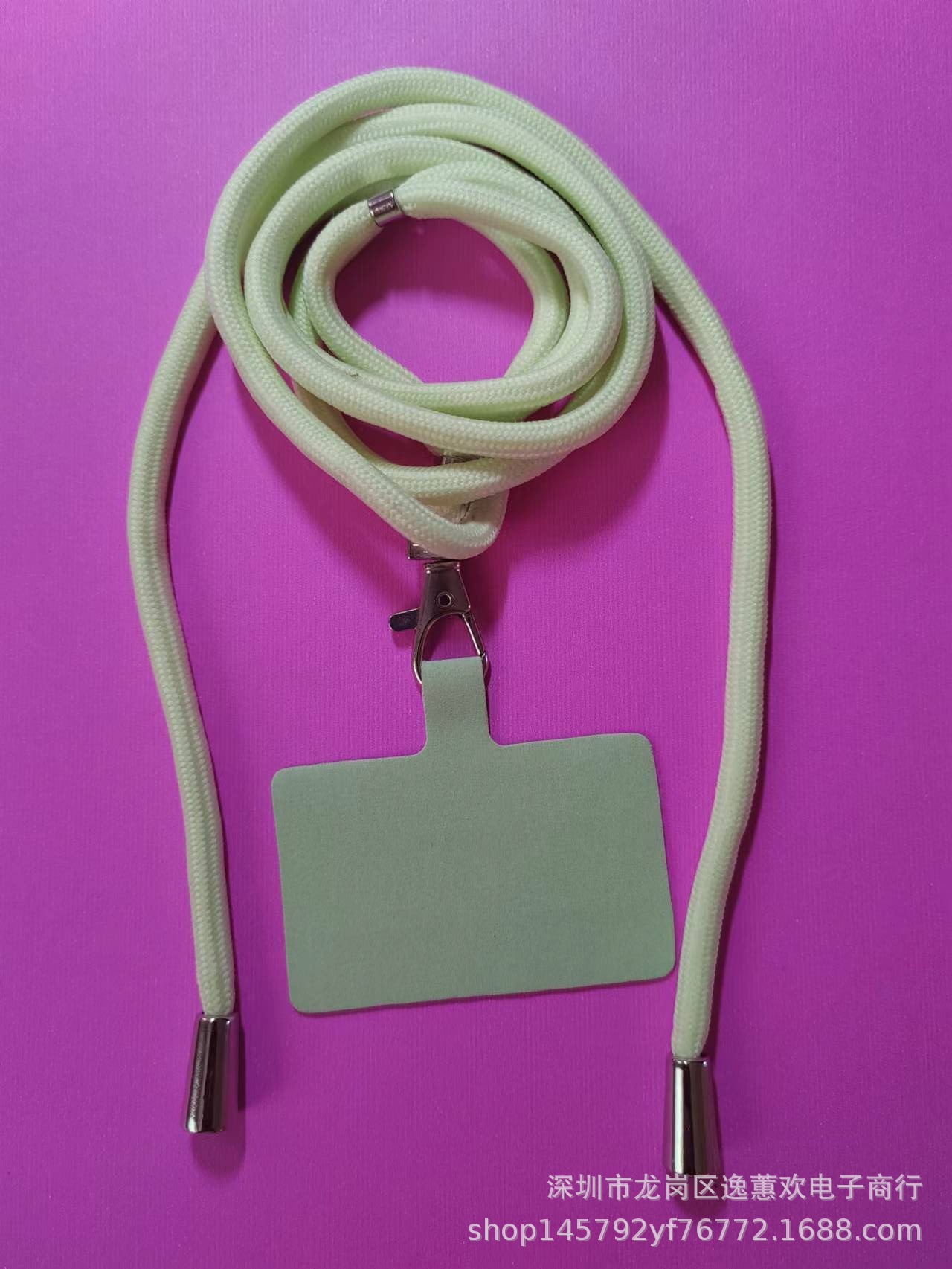 Cordón de teléfono móvil universal cuerda de cuello ajustable desmontable crossbody moda largo Internet celebridad TikTok Halter cuerda anti-perdida