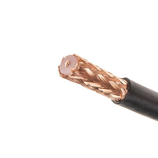 Physical Foaming Insulation High Purity Oxygen Free Copper Conductor RG58 RG59 Coaxial Wire