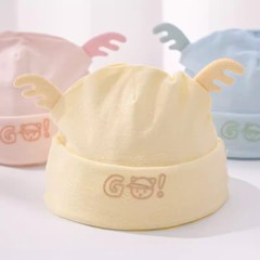 Baby Hat Spring and Autumn Thin Version Super Cute Toddler Hat Outdoor Sunshade Travel Sun Hat Antler Baby Hat