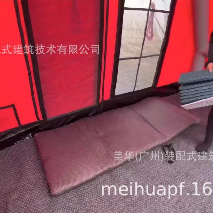 Triángulo portátil al aire libre tienda inflable auto-conducción de viaje personal camping inflable RV tienda portátil