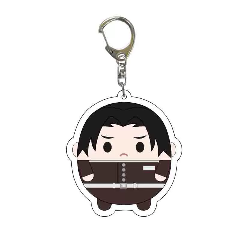 Japanese transparent keychain, minifigure, (Physicals)
