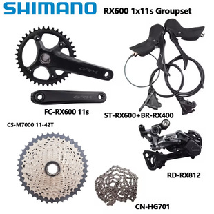 SHIMANO RX600����1&times;11��ԽҰ��·܇�׼� �αP���ѹ�܇��֬ɢ��