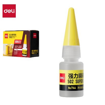 Суперклей Deli 502 моментальный 3 г
