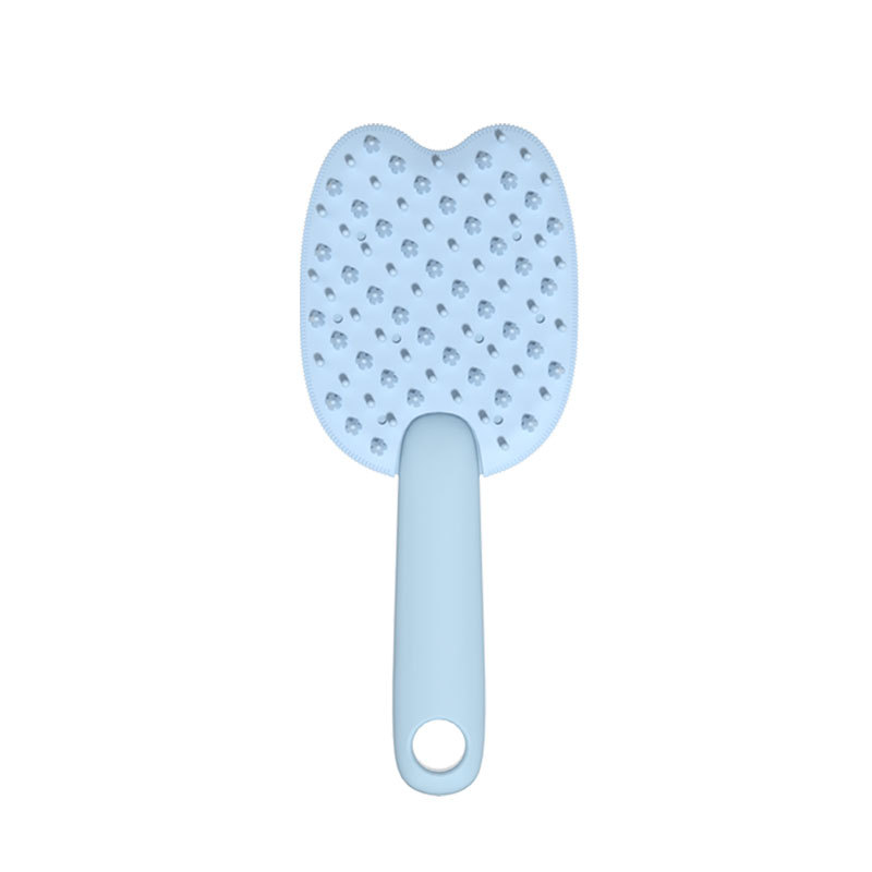 Peine para gatos, masaje de doble cara, peine de pelo flotante, protección de pelo flotante, peine de masaje de baño de mascotas de doble cara