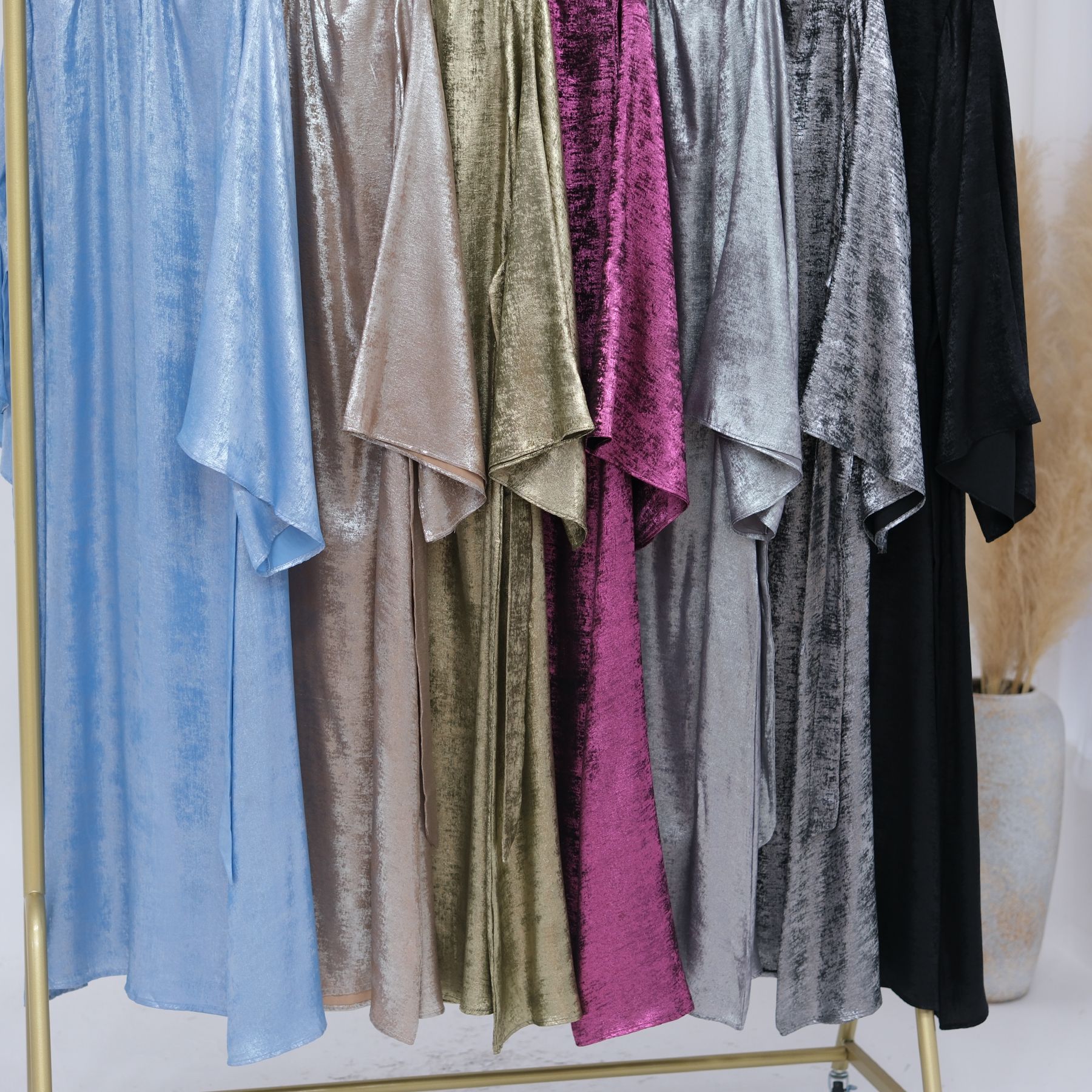 Women's Clothing fashion stitching Dubai Türkiye elegant dress _voghion.com