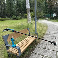 Cross-border electric high-branch saw rechargeable high-altitude pruning high-altitude saw telescopic new electric high-branch saw for home use