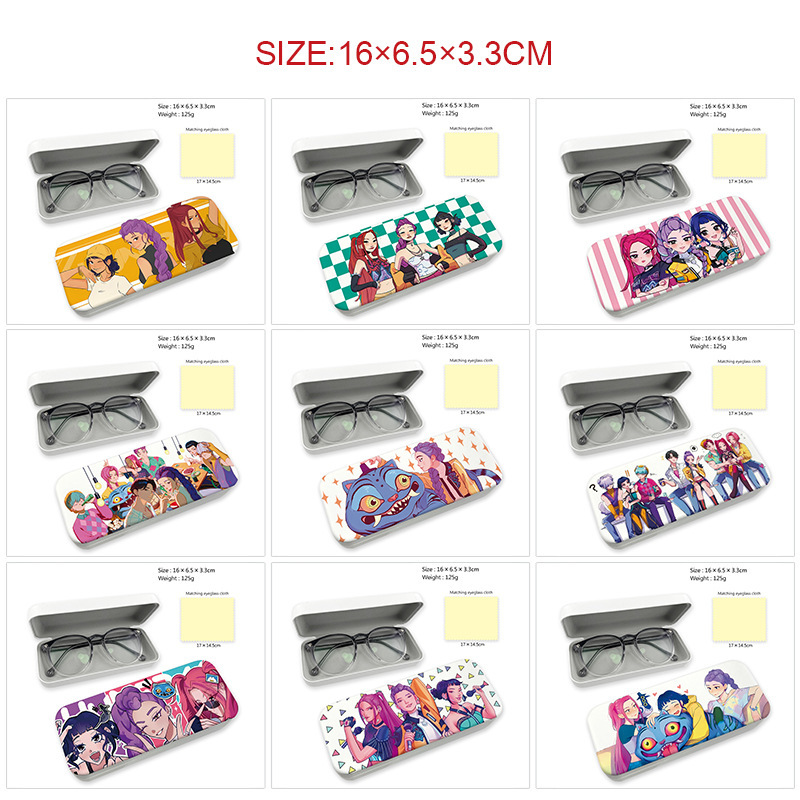Anime Merchandise for Demon Slayer: Kimetsu No Yaiba - Cute, Simple, Fashionable, Portable Glasses Case for Students, Popular on Instagram and Cross-Border