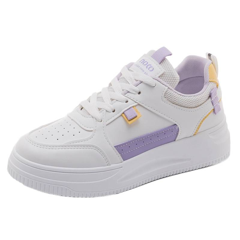Neue Damen-Sneaker für den Außenhandel, vielseitig, weich und bequem, dicke Sohle, Frühling und Herbst, hochwertige Freizeitschuhe_voghion.com