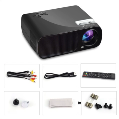 BL20 проектор LCD для домашнего кинотеатра 720p, для офиса, дома, обучения, для разных сценариев