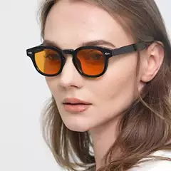 Kedun Rivet Arrow Sunglasses Small Frame 2024 New Trendy Fashion Oval Sunglasses for Drivers Men Driving Sunglasses