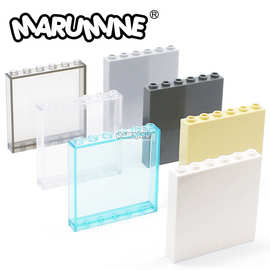 小颗粒配件 1x6x5墙壁板 0.1KG兼容59349 MOC散件积木