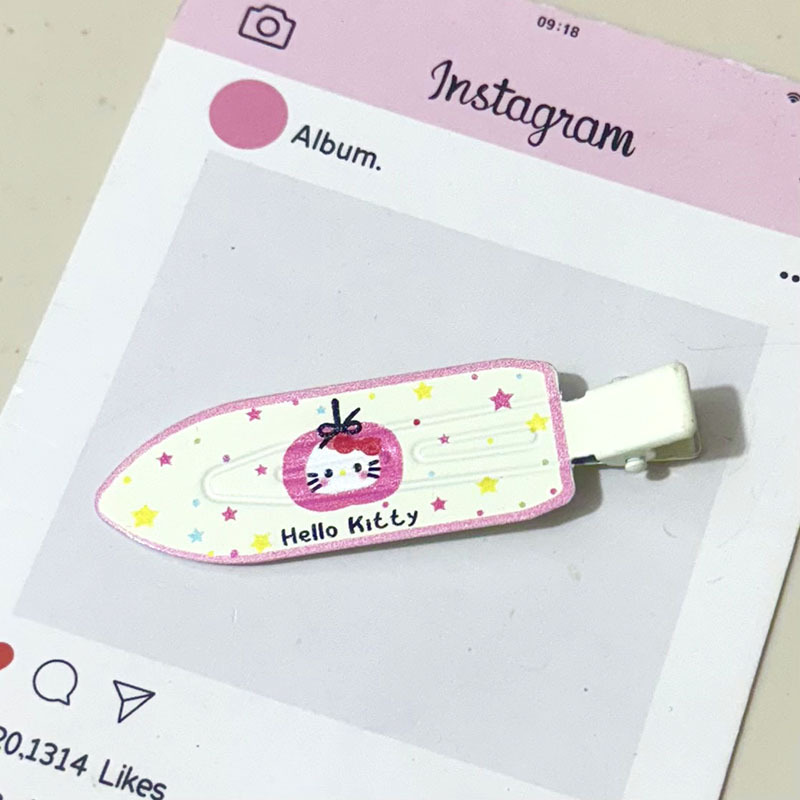 卡通猫咪铲子发夹趣味可爱甜美少女心百搭鸭嘴夹学生刘海碎发夹|undefined