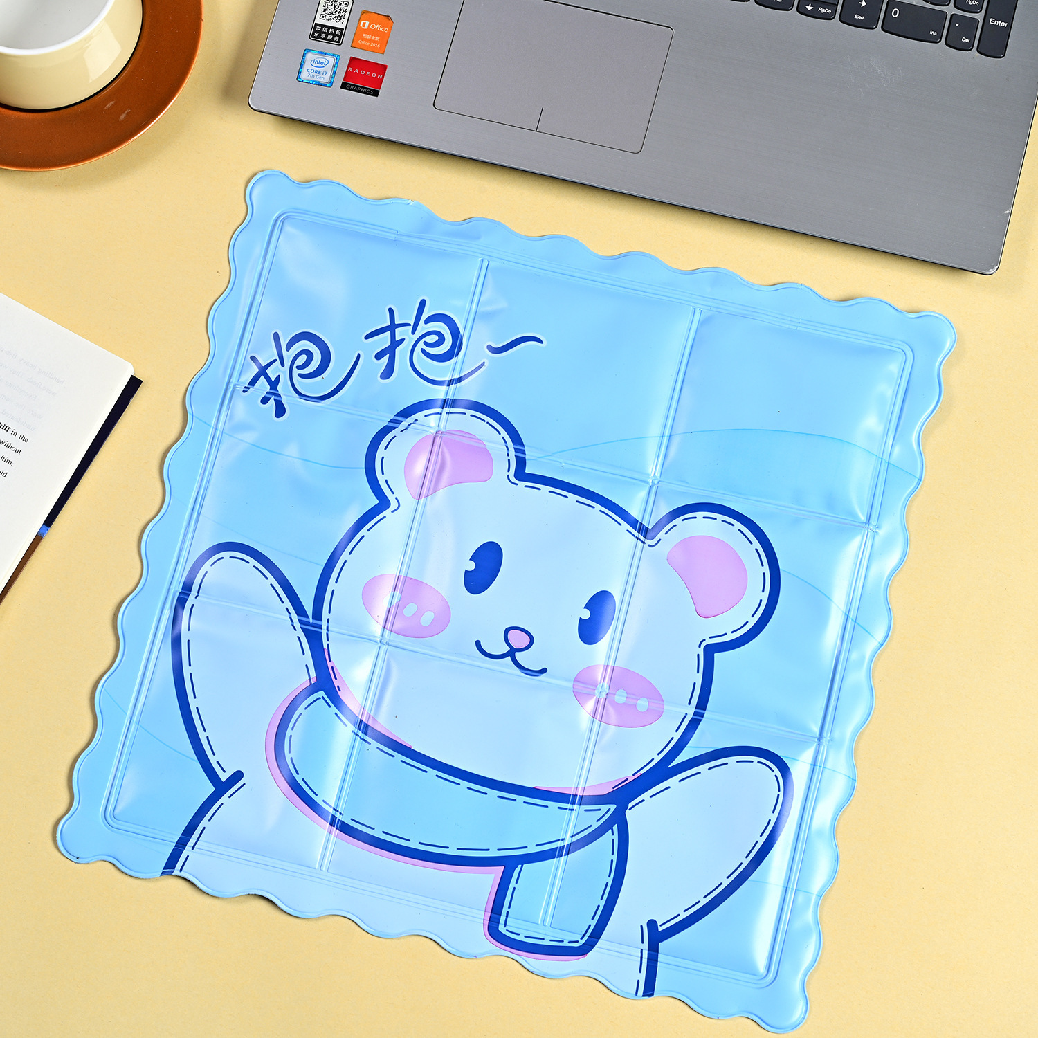 New Ice Pads for Summer, Cooling Products for Students, Ice Crystal Car Cartoon Gel Seat Cushions, Pvc Ice Seat Cushions Wholesale