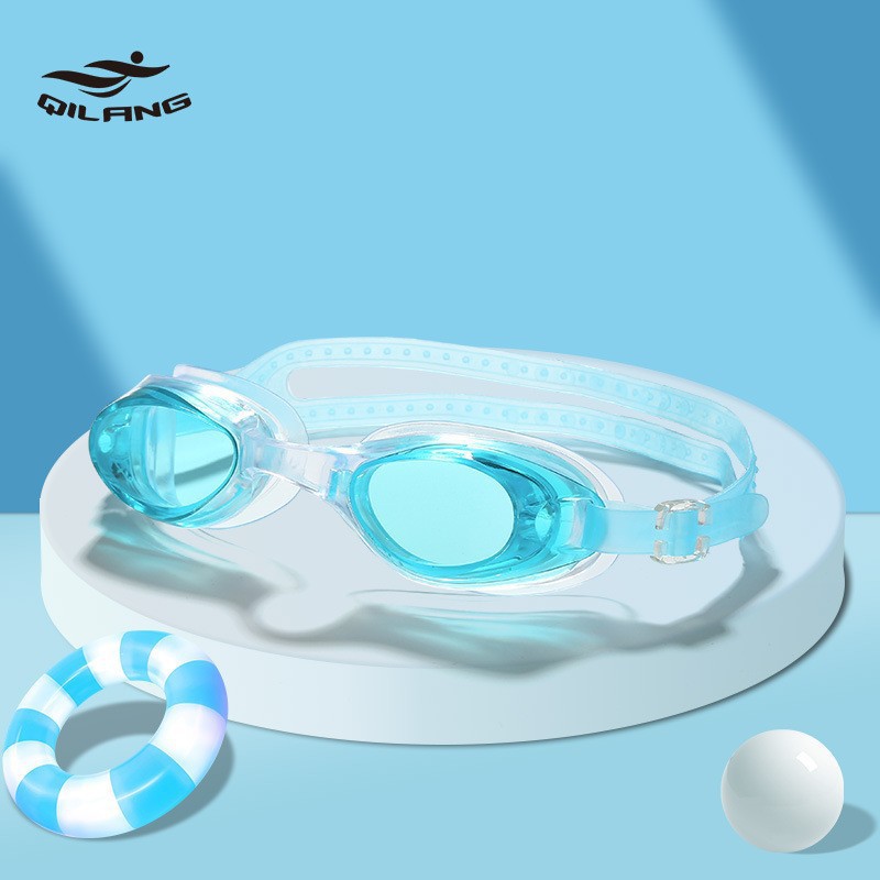 YB1600 호수 블루-PVC 지퍼 가방