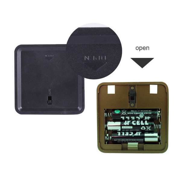 LED square physiological battery