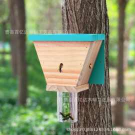 Carpenter Bee Trap蜜蜂诱捕器陷阱 Best Bee Trap 木质蜜蜂陷阱