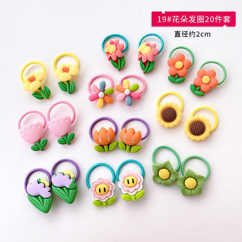 Niños pulgar pelo banda bebé pelo corbata pequeña banda de goma pequeña niña elástica grande no duele el pelo Pelo cuerda pulgar pelo banda femenina