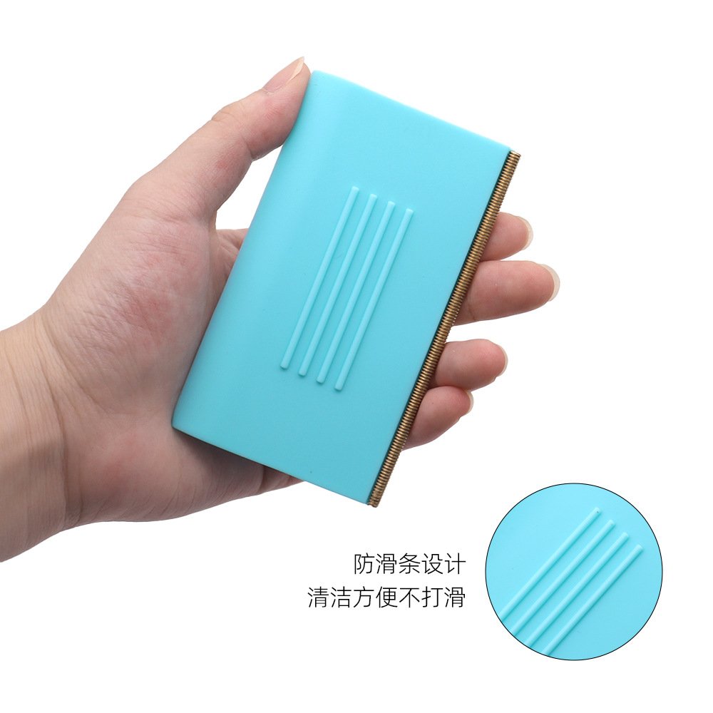 Raspador de mascotas, cepillo de pelo de gato, artefacto de cepillo de pelo de gato, suministros de depilación de silicona para gatos, limpieza de alfombras, limpieza de pelo de perro