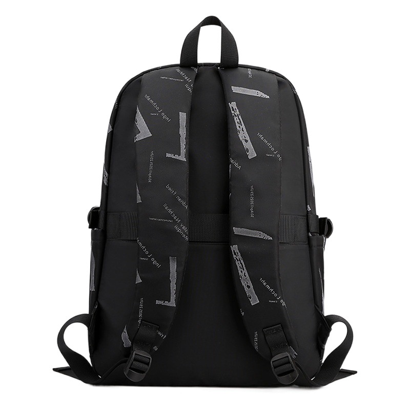 Mochila de viaje transfronteriza de nylon para hombres de escuela secundaria mochila de gran capacidad para hombres mochila de moda casual