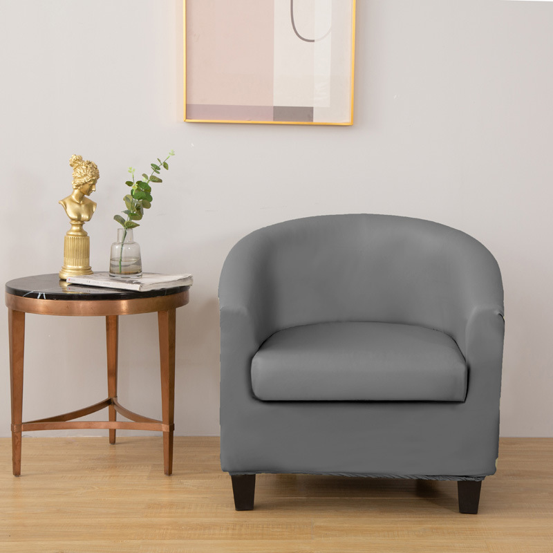 Housse de canapé élastique minimaliste romantique style français_voghion.com