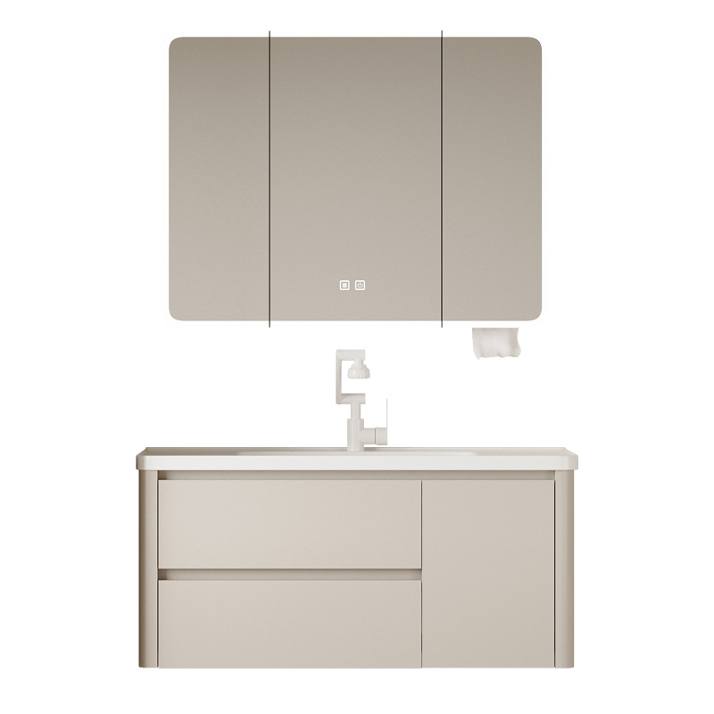armario de baño de panal de aluminio arco anti-colisión lavabo armario combinado lavabo armario de baño lavabo cerámico lavabo image 5
