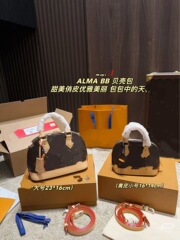驴家包包贝壳包女士小包包2025潮高级感斜挎包通百搭老花单肩包女