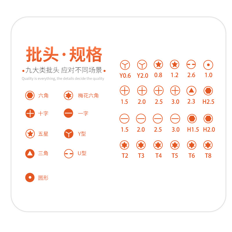 Juego de destornillador 25 en uno bolígrafo de aluminio manual multifuncional con reparación magnética reloj desmontaje de teléfono móvil destornillador de precisión