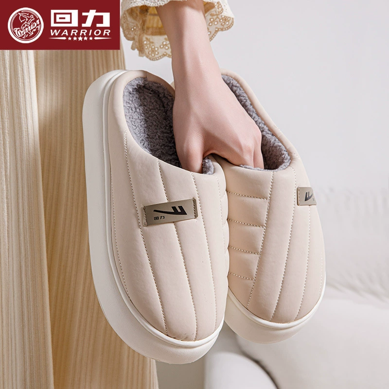 Туфли-сланец回力 Slippers, зимняя обувь платформа, флис для тепла, оптовая