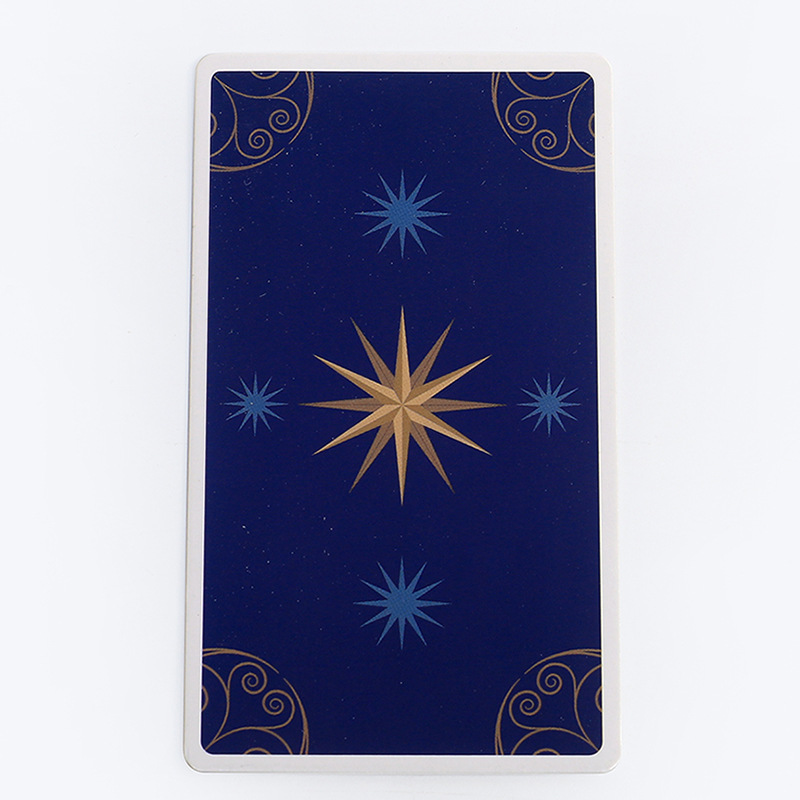 Cartas de tarot bilingües clássicas espanhol-inglês para jogos_voghion.com