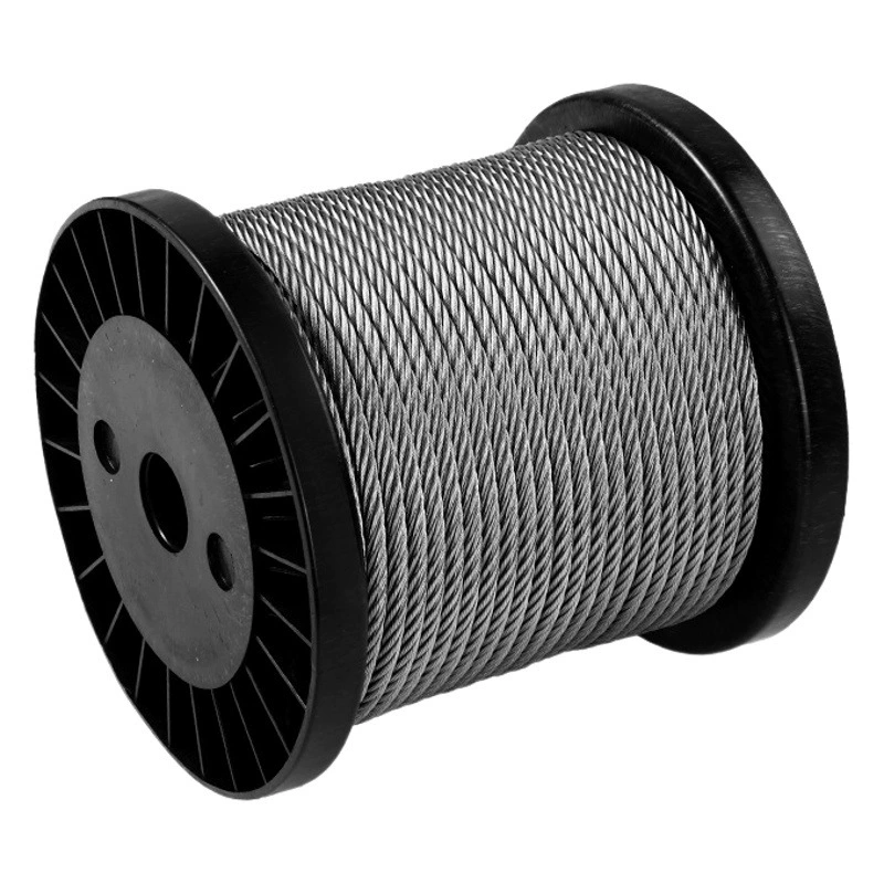 304 производители канатов из нержавеющей стали пластиковая бельевая веревка силовой канат Морской подъемный навоз соскабливание трос из нержавеющей стали