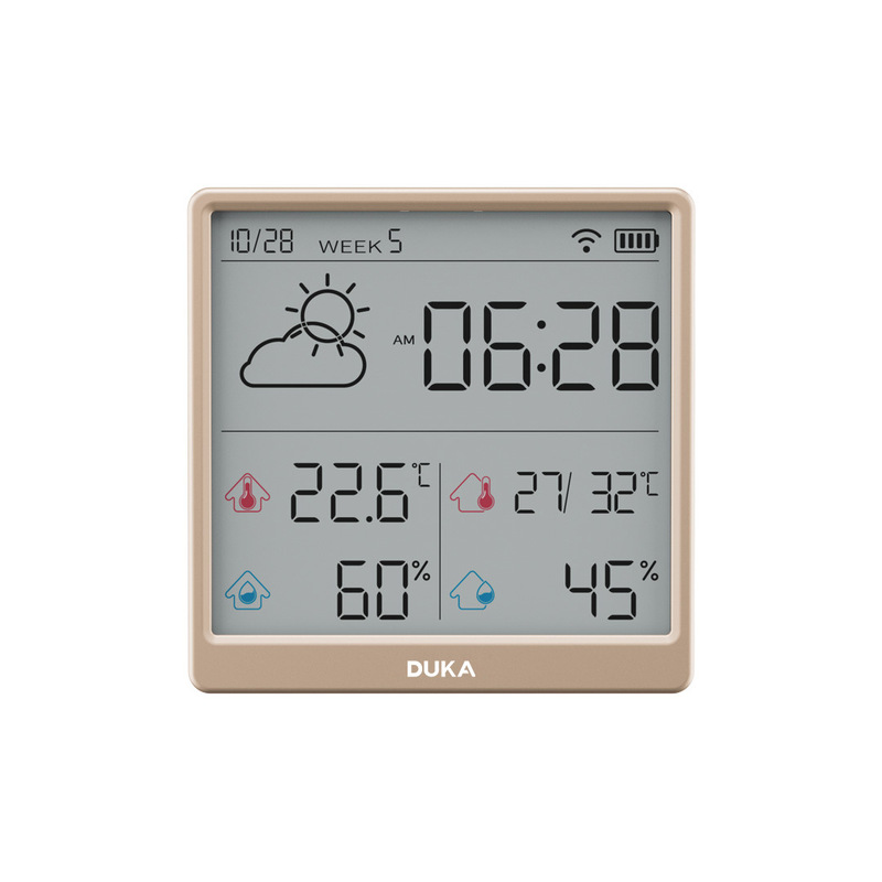 Duke TH3wifi 温湿度センサー温湿度計スマート検出器家庭用温湿度計|undefined