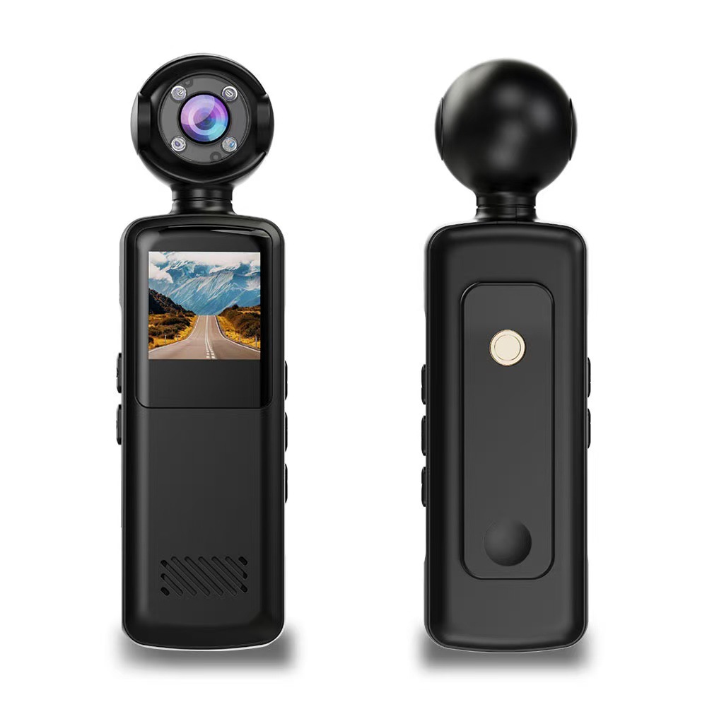 New Cross-Border Back Clip Camera Portable Recorder High-Definition Conference Camera Full-Color Night Vision Portable Law Enforcement