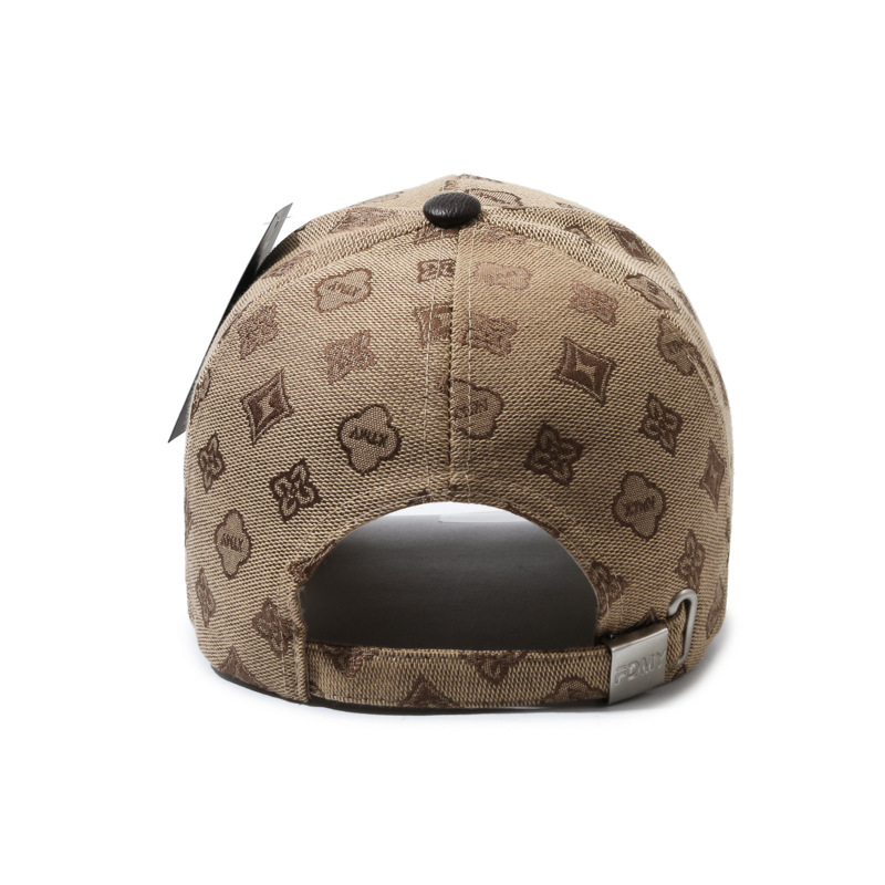 Stylish Leather Baseball Cap Adjustable Breathable Sun Hat For All Seasons Suitable For Everyone_voghion.com