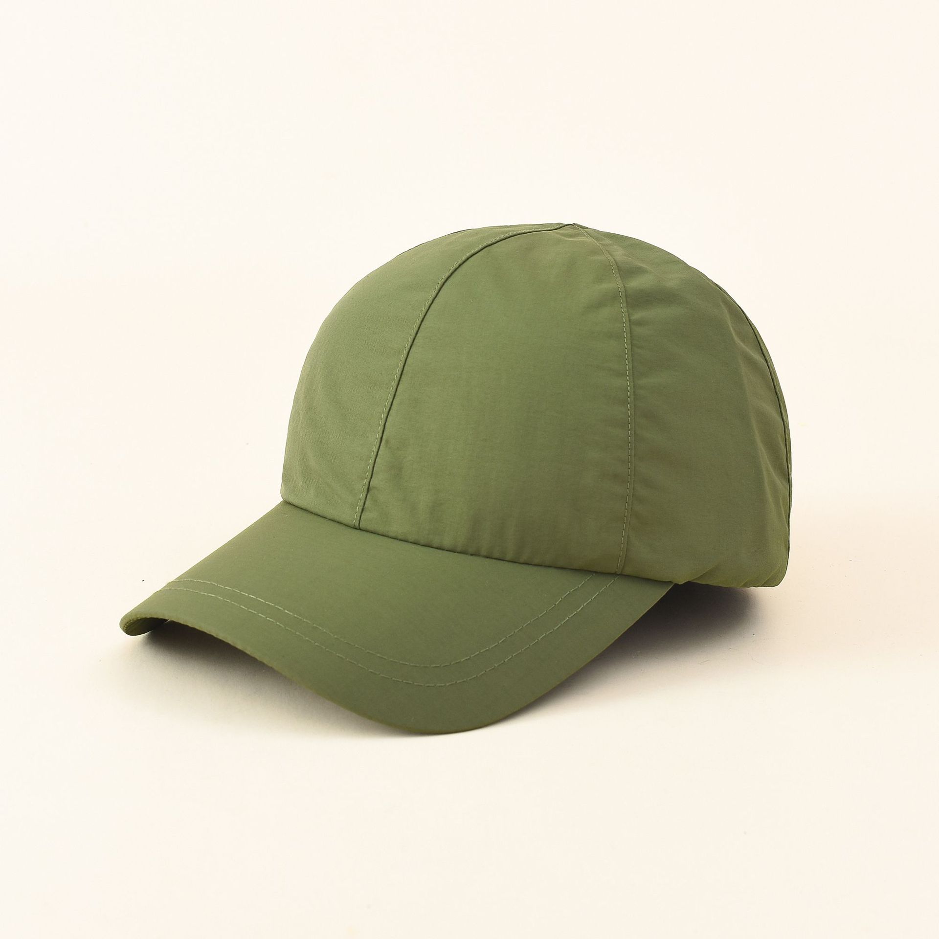2021 estilo neutral verano nueva moda casual color sólido diseño de cordón a prueba de sol gorra