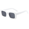 Square glasses suitable for men and women, trend fashionable brand sunglasses solar-powered, 2023, European style, Korean style