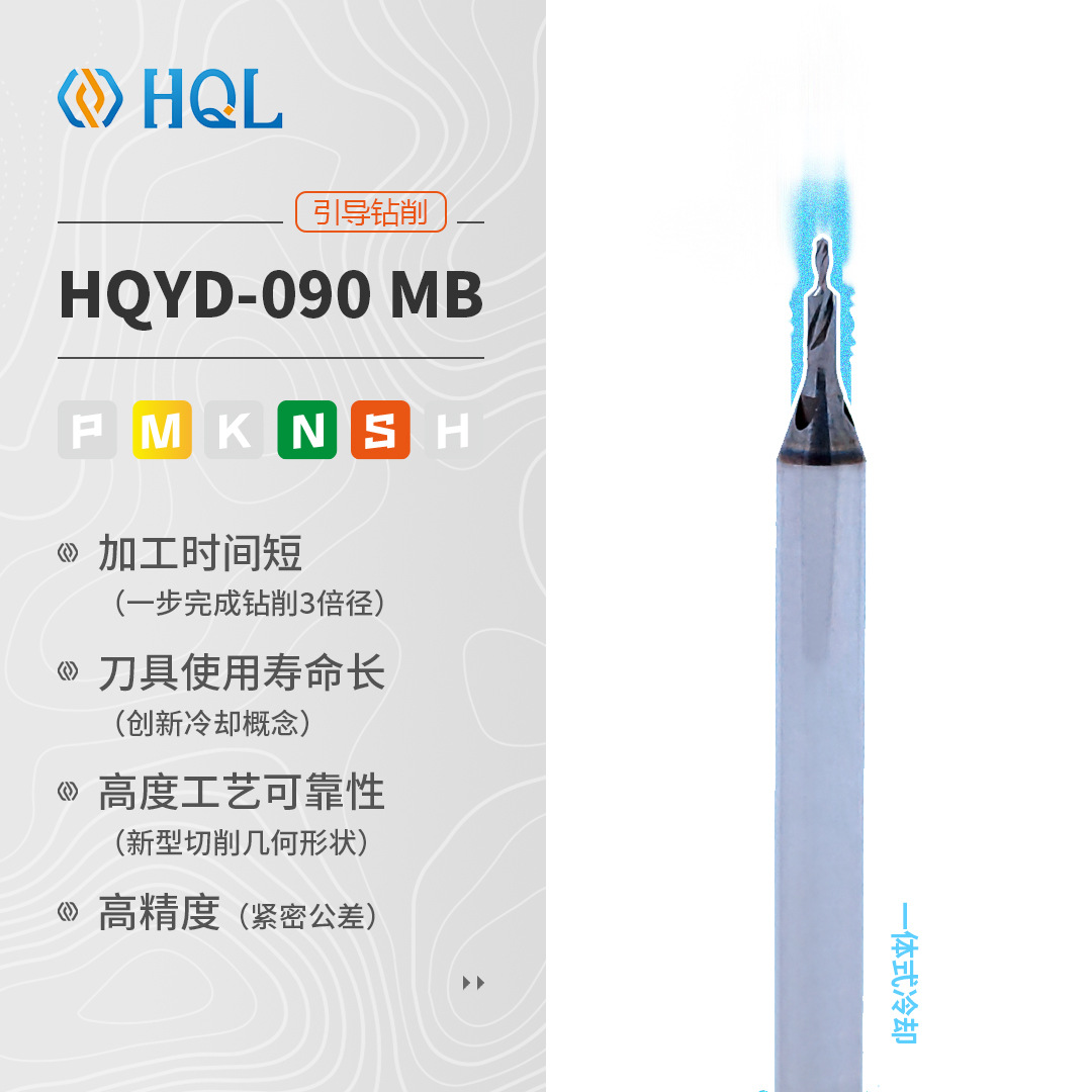 引导系列钻削钻头HQYD-090MB