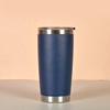 Glass stainless steel, transport, thermos, wineglass, new collection, 20 oz, American style