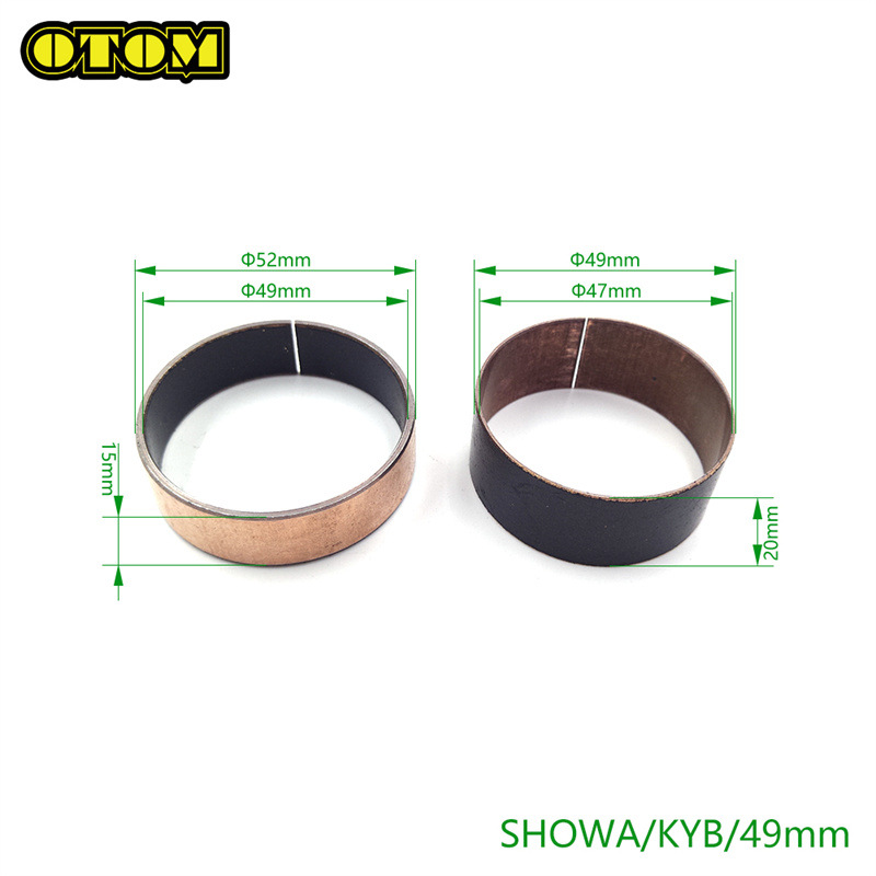 Suitable for Showa/Kyb/Wp Front Shock Absorber Slip Sleeve, Self-Lubricating Bearing Maintenance Bushing, Fast Zhenglin Shock Absorber