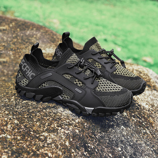 Summer Outdoor Sports Quick-drying Non-slip Hiking Shoes Beach Shoes Wading Shoes Snorkeling Shoes Waterway Dual-use Cross-border