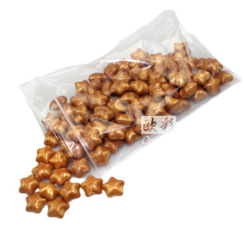 Color europeo estrella cera grano fuego pintura sello cera grano estrella de cinco puntas color mezclado alrededor de 125 tabletas 55g130 color fábrica al por mayor